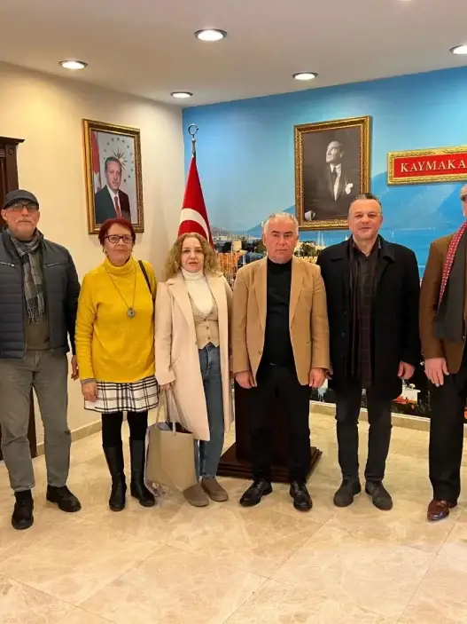 Bodrum Gazete Yayıncıları Cemiyeti’nden Kaymakam Mustafa Çit’e Ziyaret 23 Bodrum Gazete Yayincilari Cemiyetinden Kaymakam Mustafa Cite Ziyaret