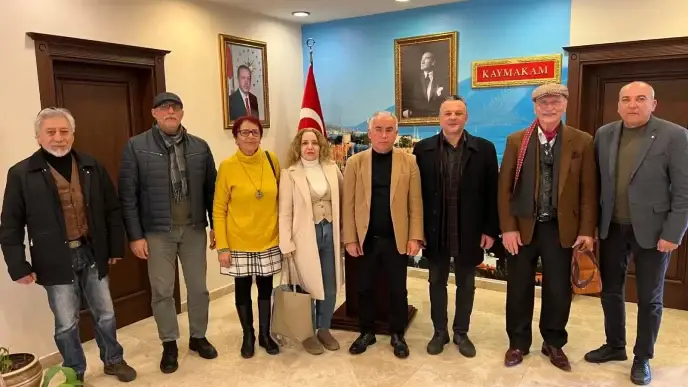Bodrum Gazete Yayıncıları Cemiyeti’nden Kaymakam Mustafa Çit’e Ziyaret 10 Bodrum Gazete Yayincilari Cemiyetinden Kaymakam Mustafa Cite Ziyaret
